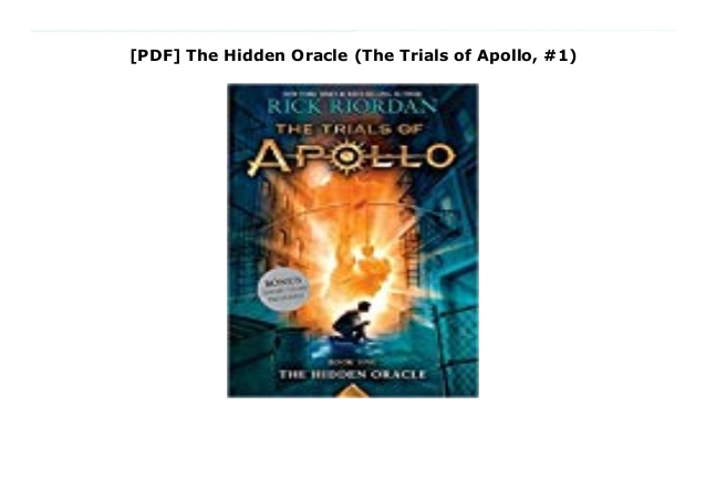 the hidden oracle full book pdf