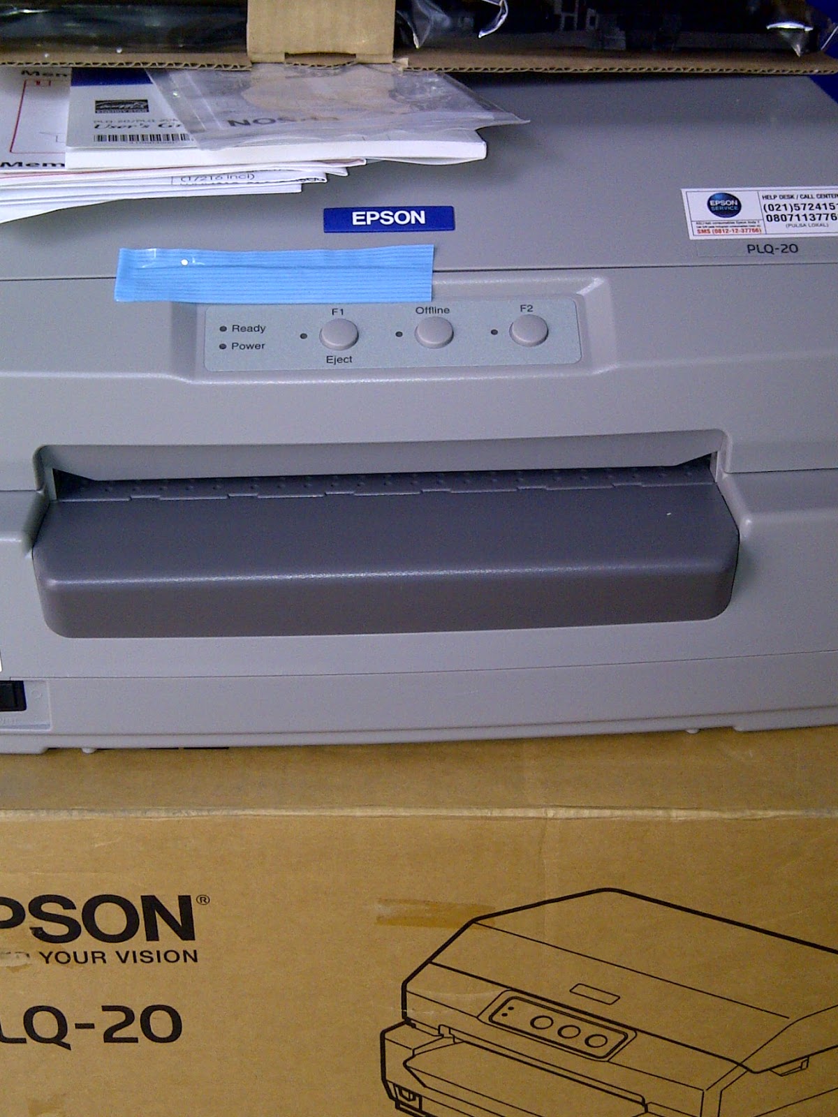epson plq 20 passbook printer